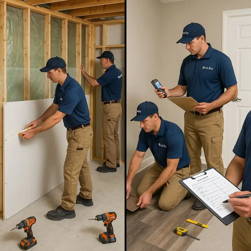 Repairs and Reconstruction process in Harrisburg, OR